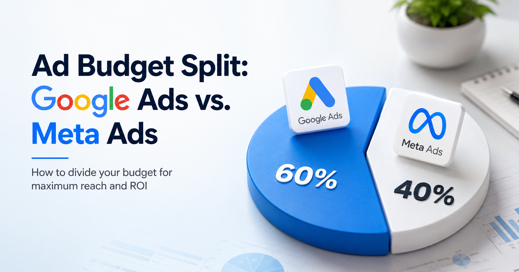 Google Ads vs Meta Ads budget split